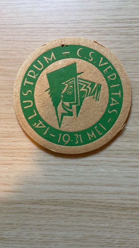 bierviltje heineken B60, Verzamelen, Verzenden, Gebruikt, Viltje(s), Heineken