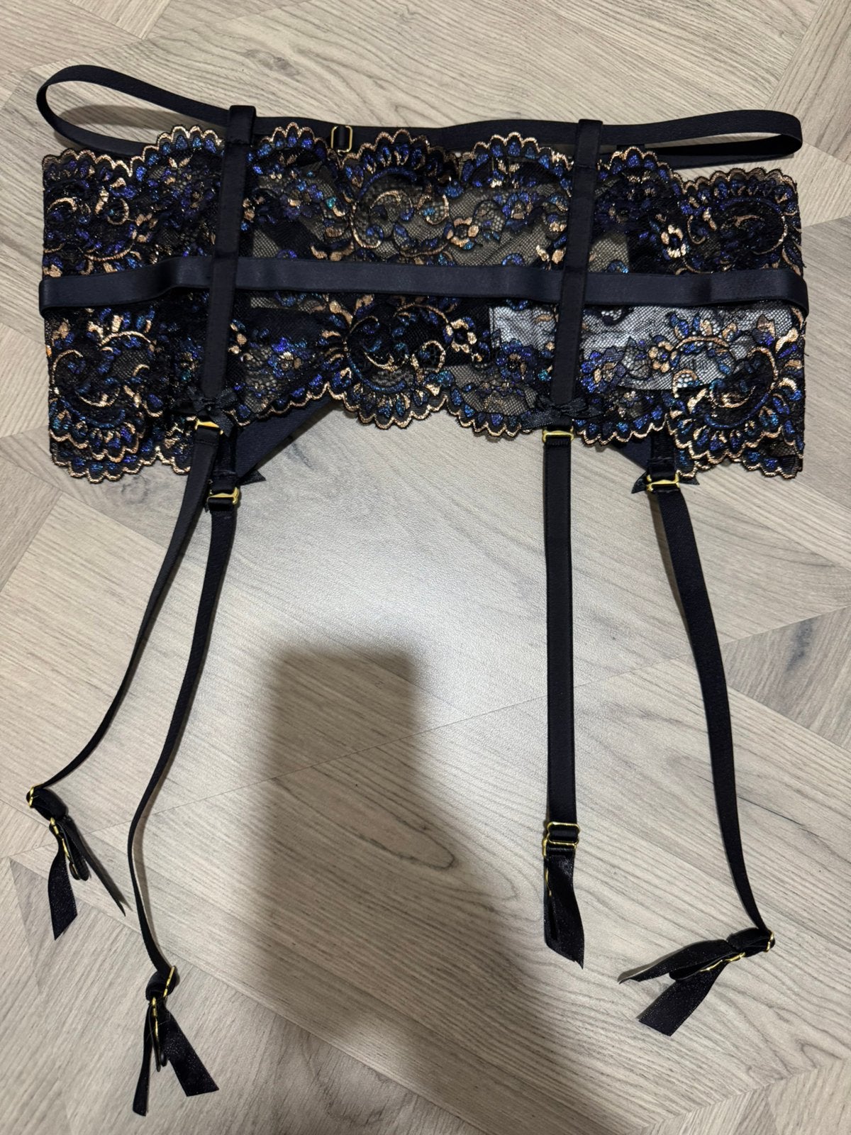 Jarretelgordel maat 42, Kleding | Dames, Verzenden, Blauw