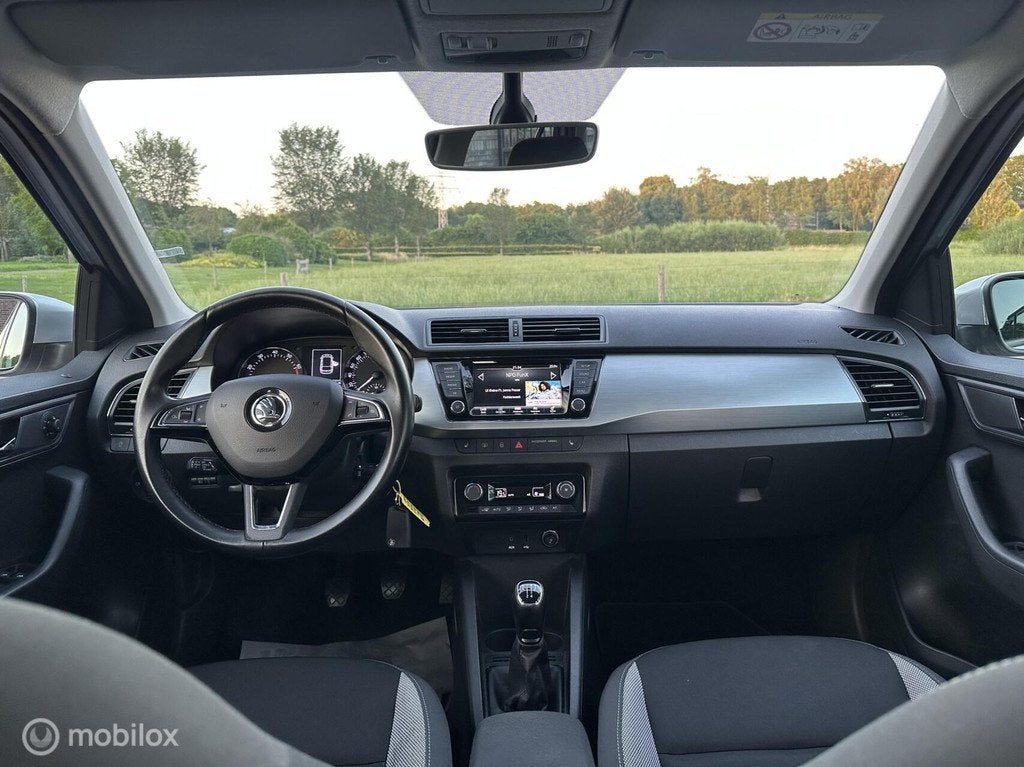 Skoda Fabia Combi 1.0 TSI Monte Carlo 2018 ACC Trekhaak✅, Auto's, Skoda, Voorwielaandrijving, Stof, Gebruikt, Zwart