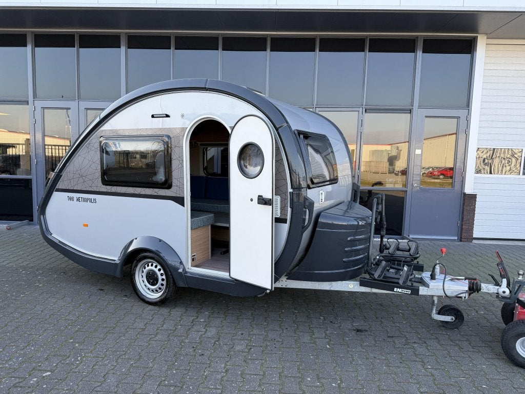 T@B Metropolis 320 RS Bed/Zit slechts 655kg Tent Luifel 2019, Dwarsbed, Schokbreker, Tot en met 2, Bedrijf