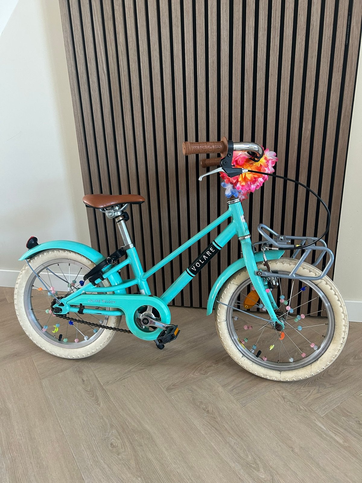 Volare Melody retro kinderfiets 16 inch, Ophalen, Gebruikt, Terugtraprem, 16 tot 20 inch