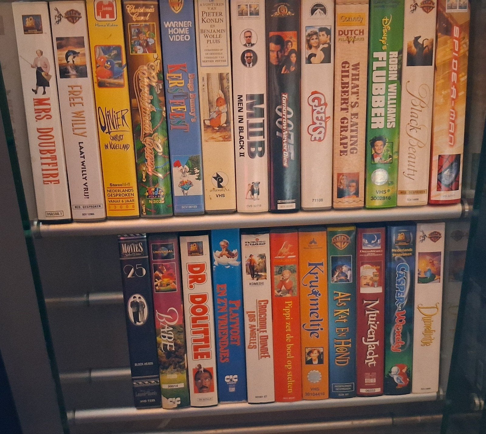 Diverse VHS-banden: Actie, Familie, Komedie en meer, Cd's en Dvd's, Nederlands ondertiteld, Gebruikt, Alle leeftijden, Overige genres