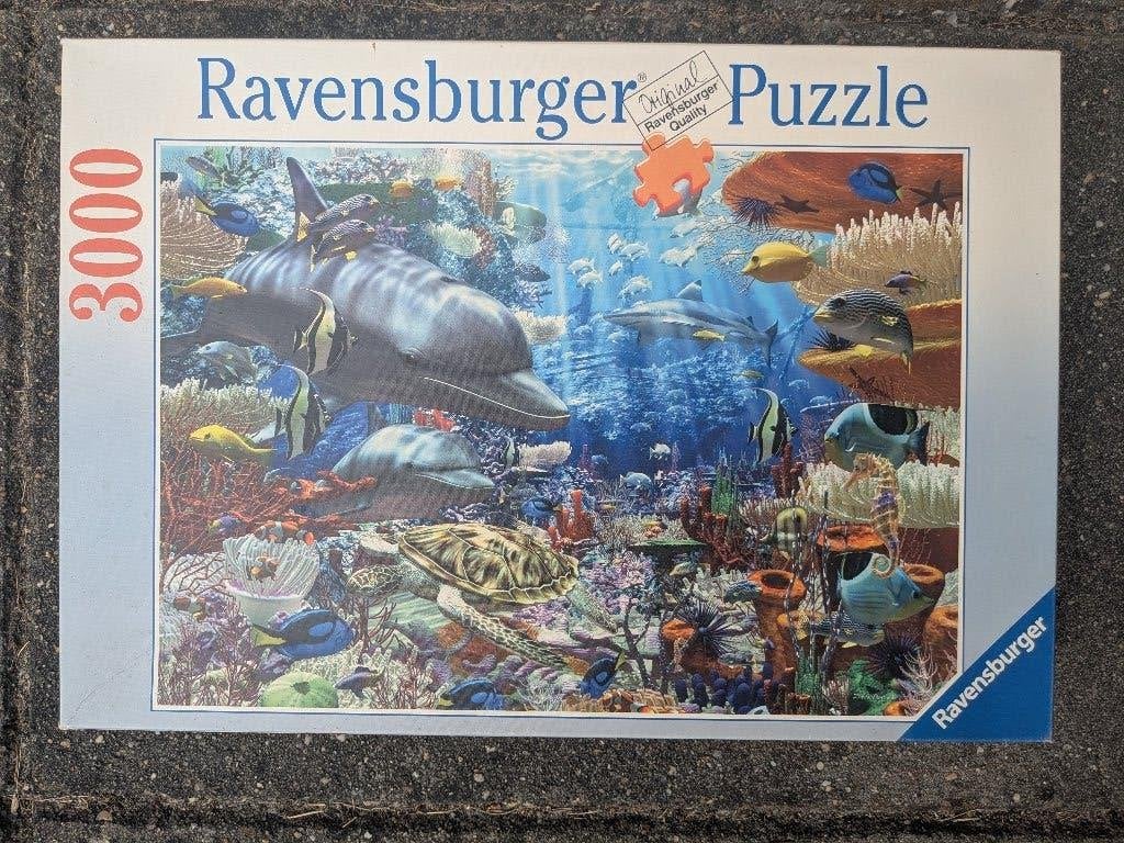 Ravensburger puzzel 3000 stukjes, Hobby en Vrije tijd, Denksport en Puzzels, Ophalen of Verzenden, Meer dan 1500 stukjes, Zo goed als nieuw