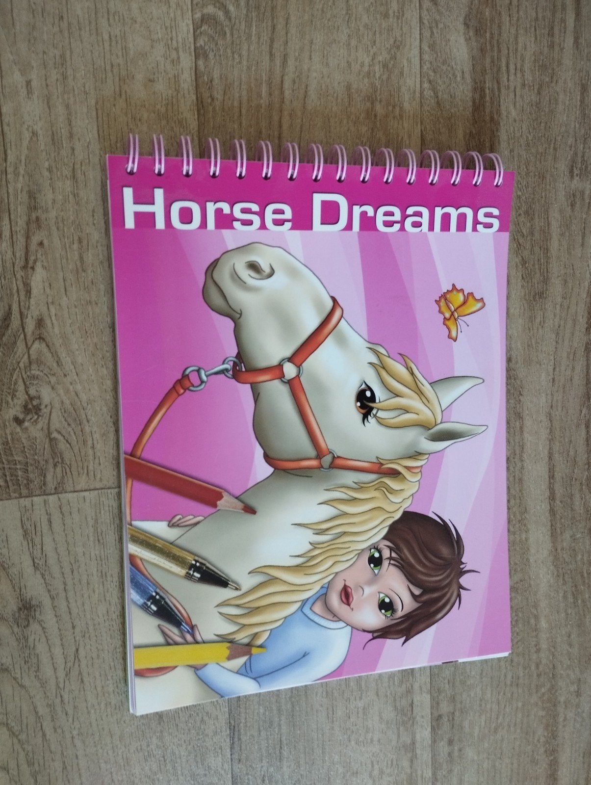 Paarden teken/kleurboek, Ophalen, Zo goed als nieuw, Papier, Schets- of Tekenboek