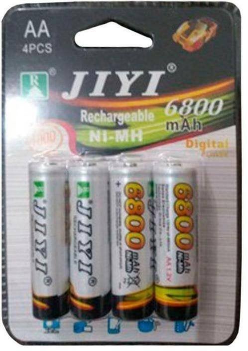 4 Stuks AA Oplaadbare Batterij 6800MAH-1.2V NI-MH, Ophalen, Nieuw, Oplaadbaar