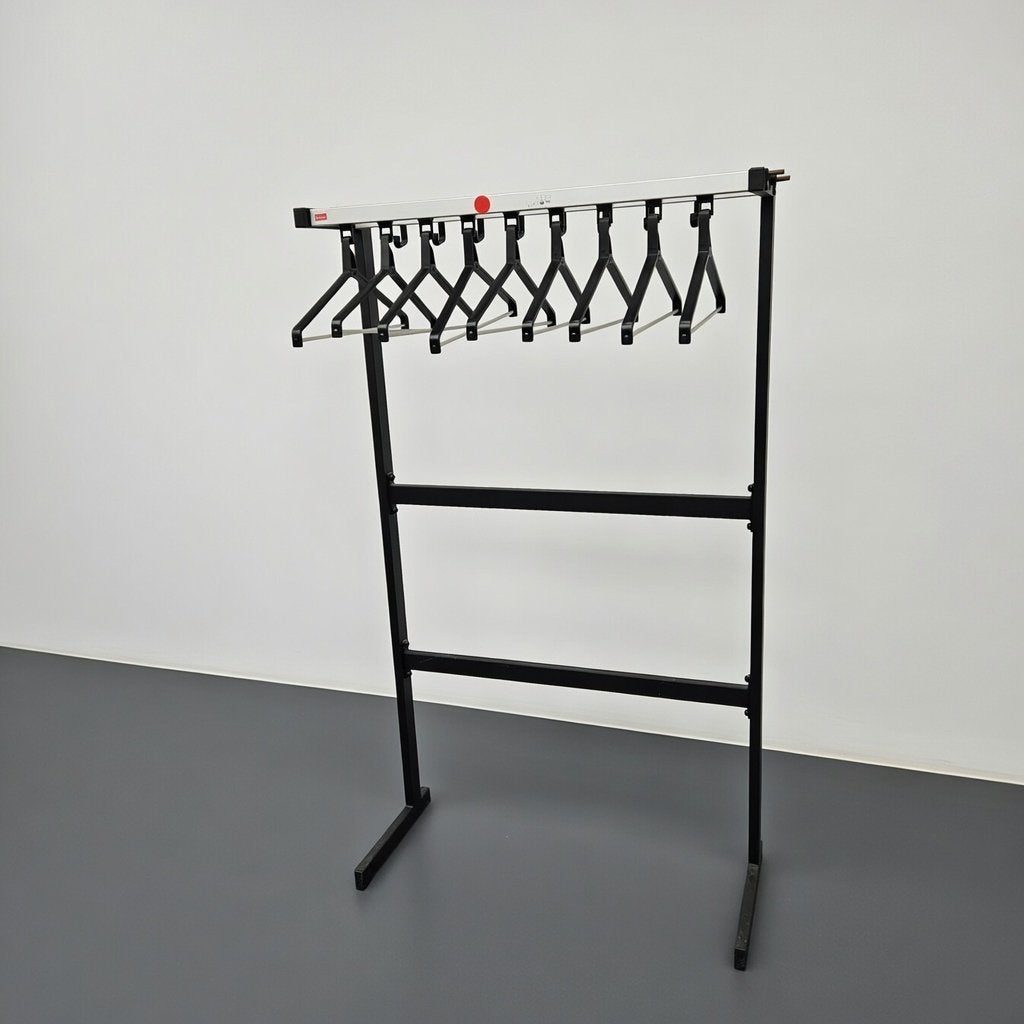 Van Esch staande kapstok | 17 haken | 102 cm breed, Niet ingevuld, Gebruikt, Niet ingevuld, Niet ingevuld