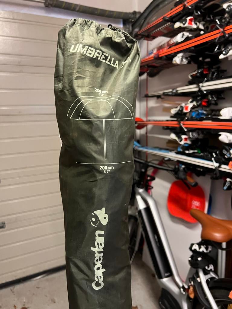 Caperlan Visparaplu 200x250 cm - Decathlon, Watersport en Boten, Hengelsport | Algemeen, Zo goed als nieuw, Overige typen, Ophalen