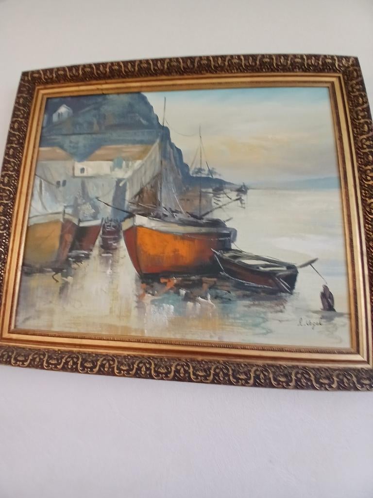 L vogel schilder, Ophalen