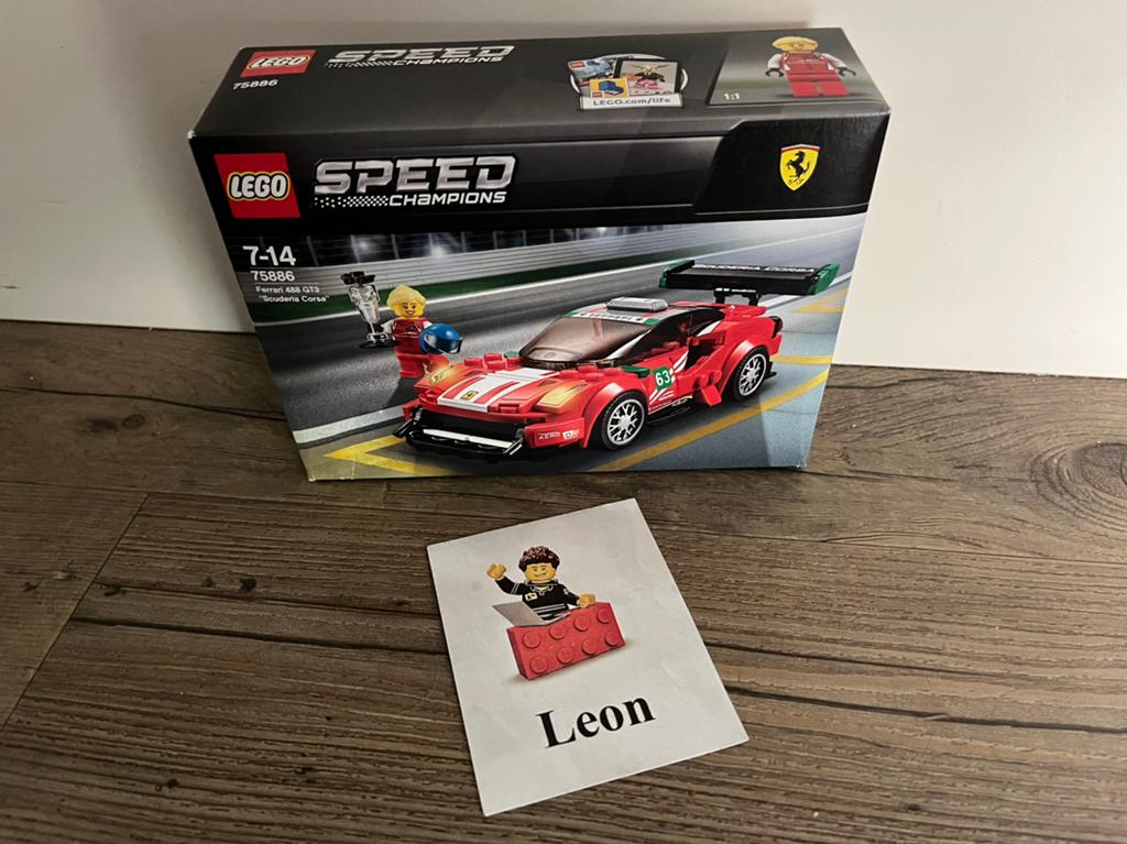 Lego Speed Champions 75886 Ferrari 488 GT3 Scuderia Corsa, Kinderen en Baby's, Speelgoed | Duplo en Lego, Lego, Nieuw, Complete set