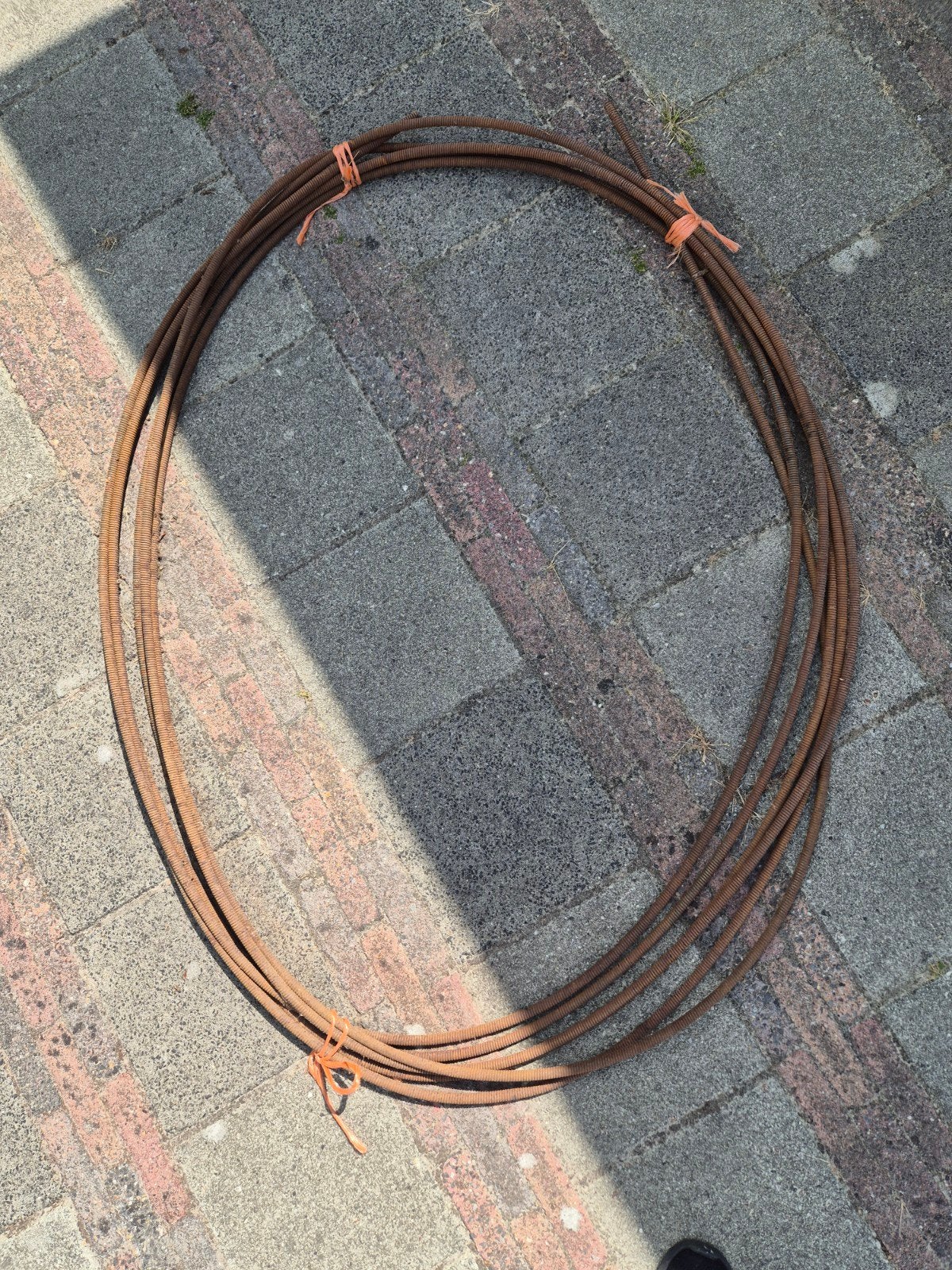 Professionele ontstoppingsveer 20+ meter diameter 13 mm, Ophalen, Gebruikt