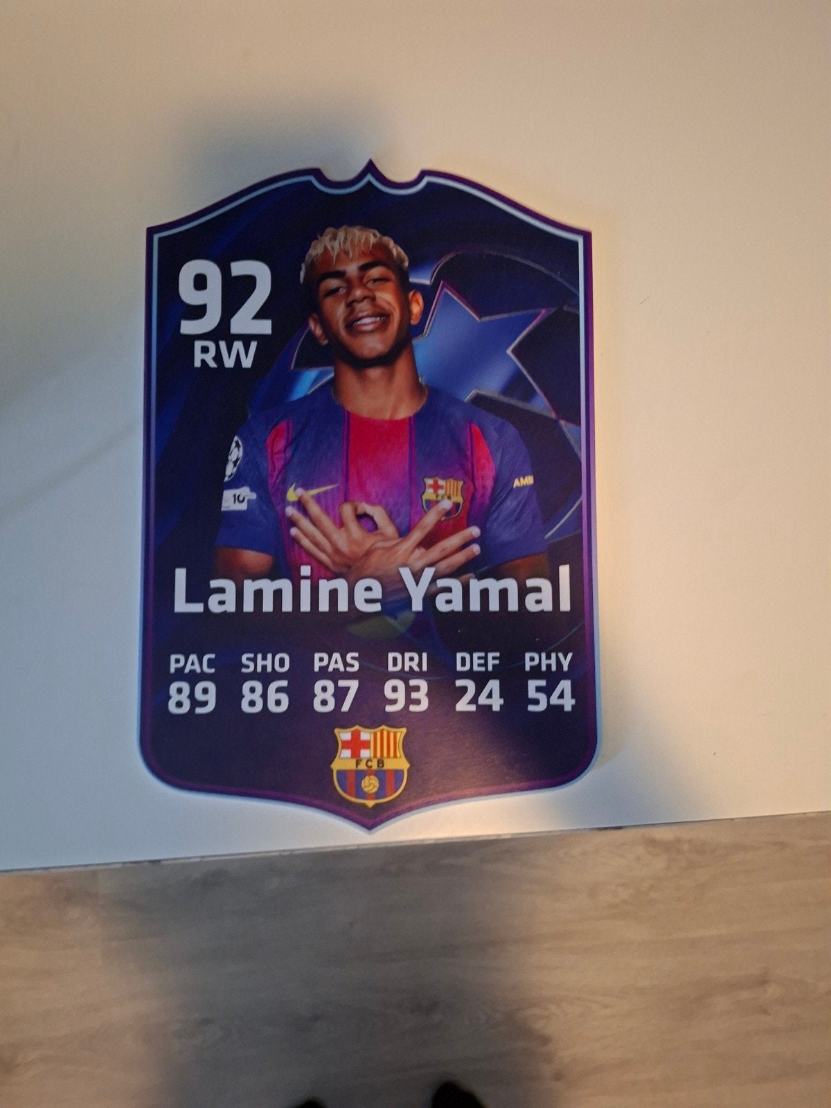 Lamine Yamal FC Barcelona Spelerskaart - FIFA 24, Ophalen, Zo goed als nieuw, Buitenlandse clubs, Spelerskaart