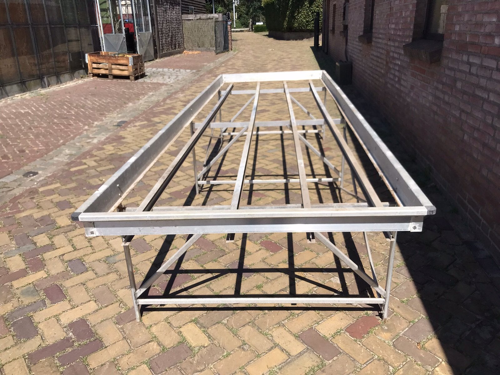 Kweektafels/verkoop tafels kamer-tuinplanten, Tuin en Terras, Ophalen, Gebruikt, Kweektafel