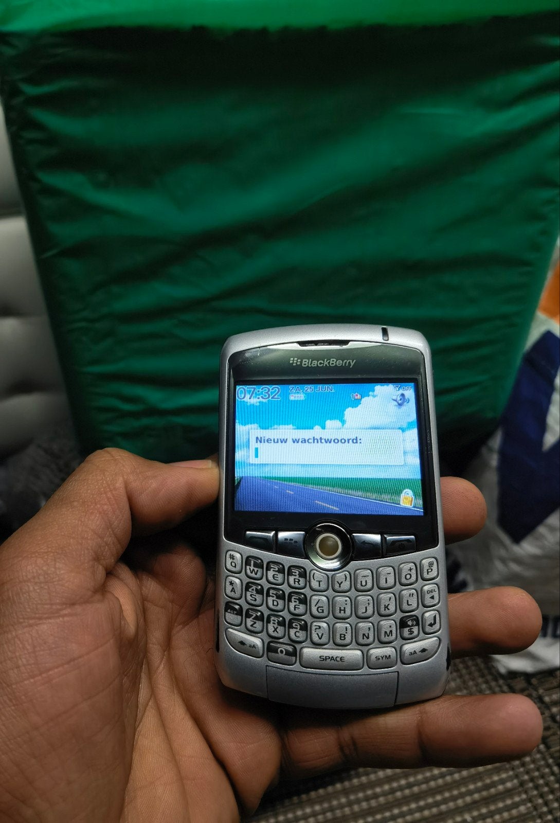 Een nette blackberry curve 8310 silver edition. Dit toestel, Ophalen of Verzenden, Zo goed als nieuw