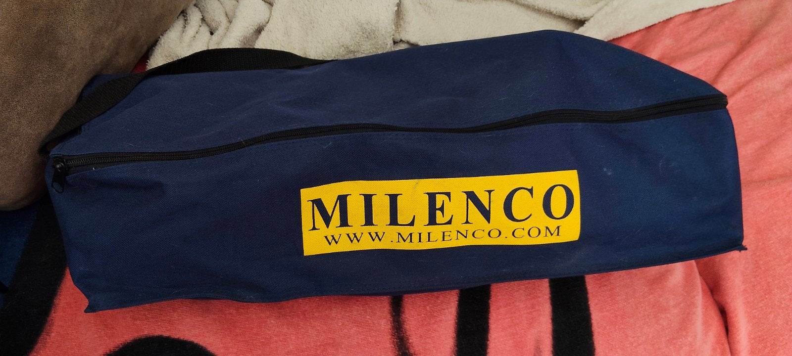 Milenco caravan spiegels in draagtas, Ophalen, Gebruikt