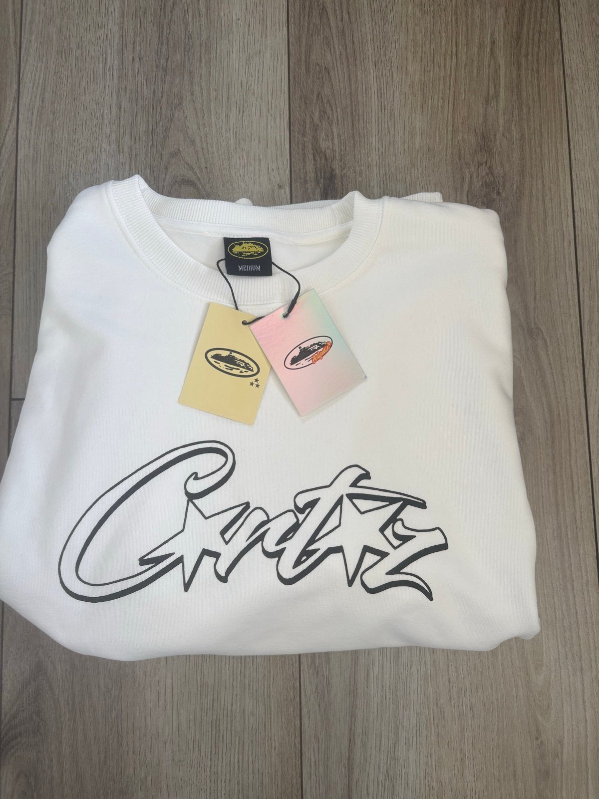 Corteiz Crewneck Wit - Maat M, Ophalen of Verzenden, Nieuw, Maat 48/50 (M), Wit