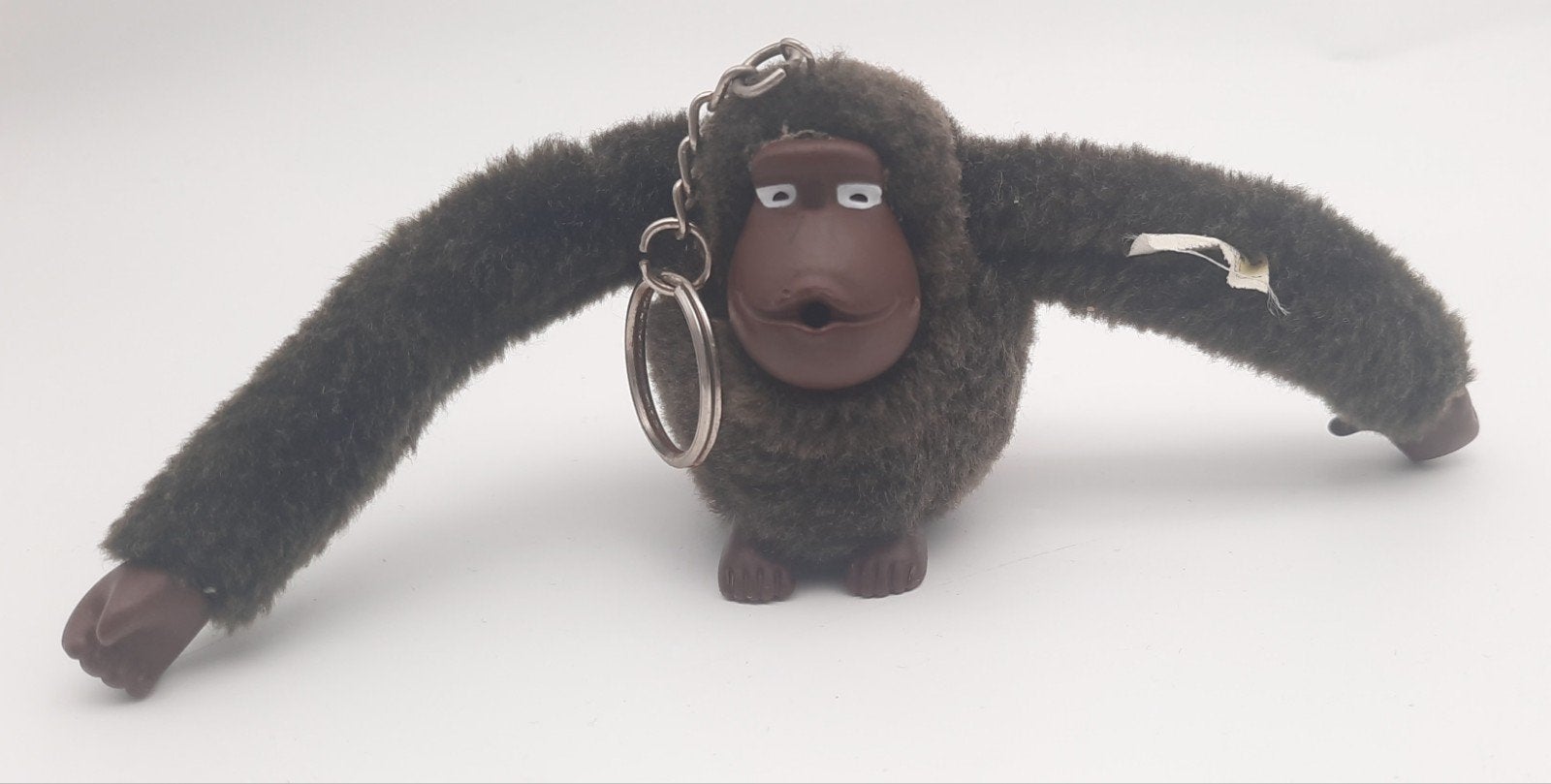 Kipling donkerbruin Aapje David sleutelhanger, Verzamelen, Ophalen of Verzenden, Gebruikt