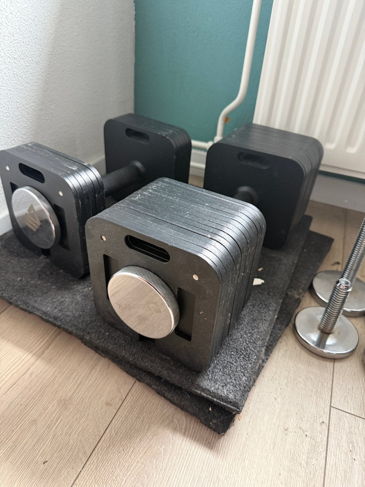 Eisenlink iron master dumbells 36kg, Ophalen, Zo goed als nieuw