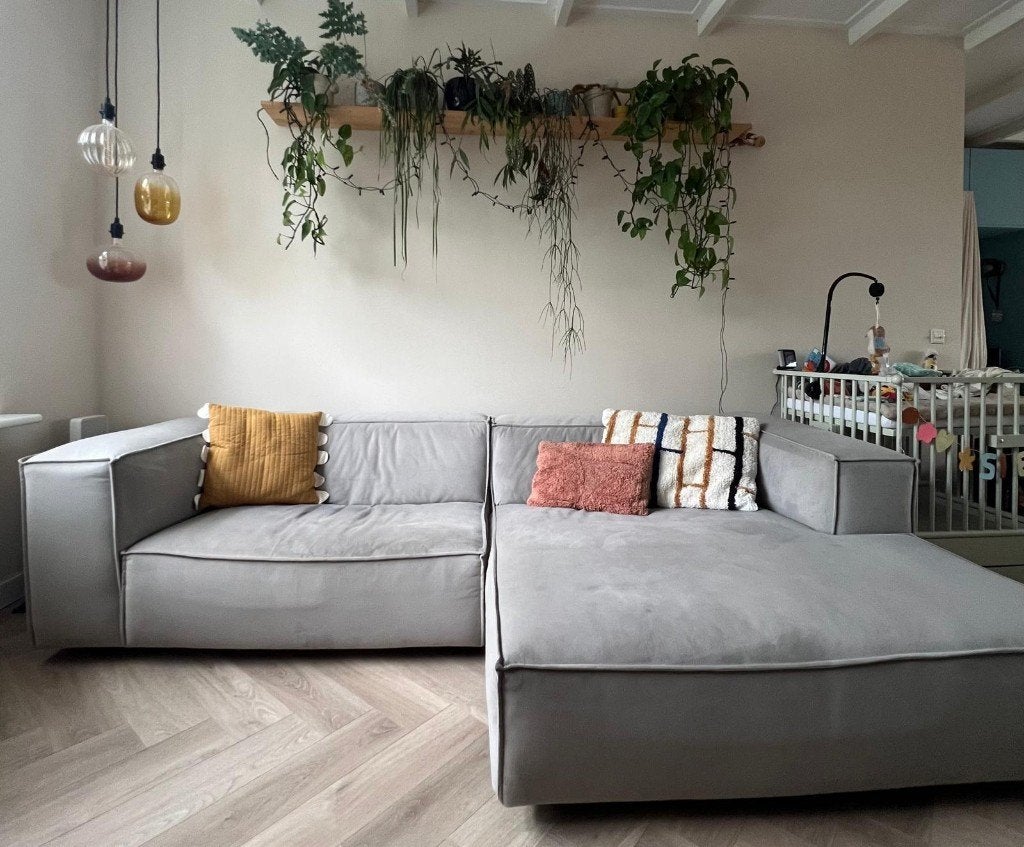 Bank FÉST Amsterdam - Dunbar (Design Loungebank/Japandi), Huis en Inrichting, Banken | Bankstellen, Ophalen, 250 tot 300 cm, Gebruikt