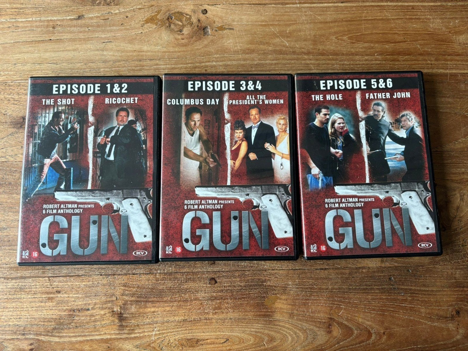 Gun  Complete  series episode 1 tot 6  DVD, Vanaf 18 jaar, Shooter, 1 speler, Ophalen of Verzenden