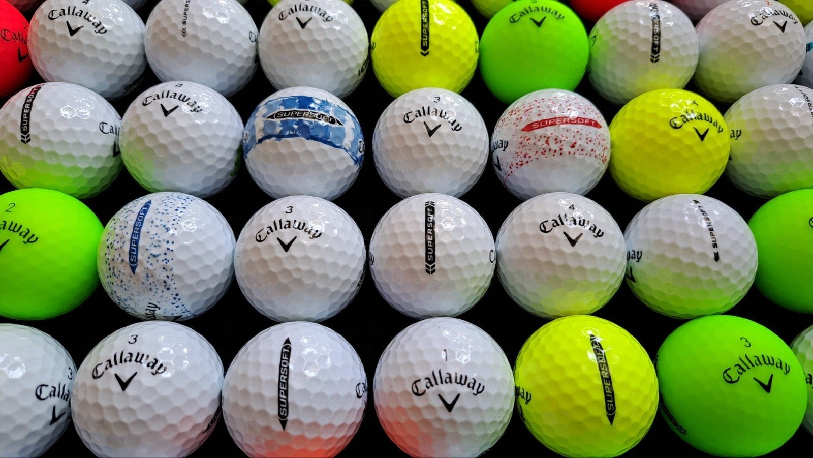150 callaway supersoft, Sport en Fitness, Ophalen of Verzenden, Zo goed als nieuw, Bal(len), Callaway