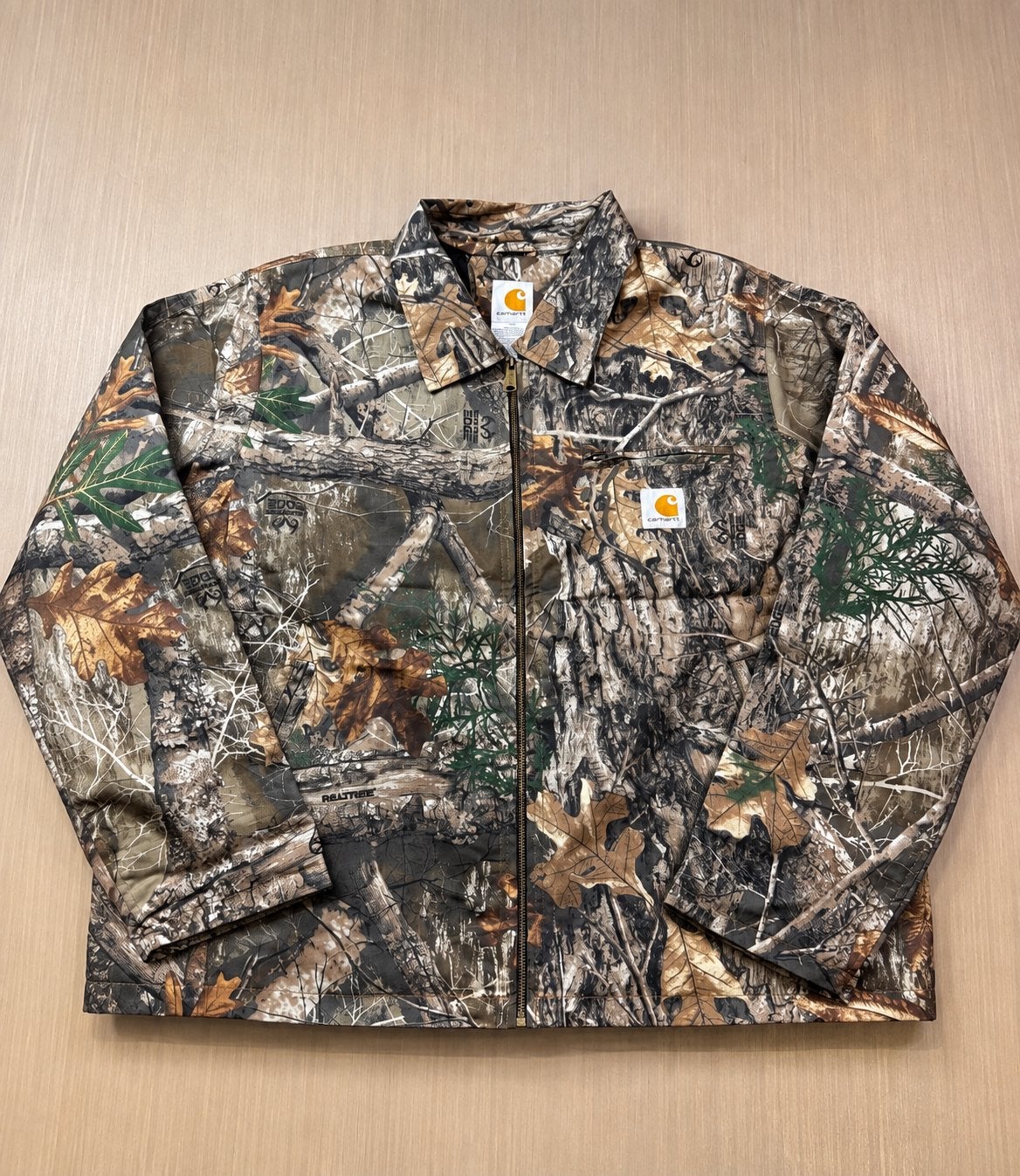 Carhartt rework camo jacket X-Large, Verzenden, Zo goed als nieuw, Maat 56/58 (XL), Groen