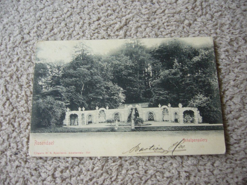 ROSENDAAL  =  SCHELPENGALERY  BRIEFKAART, Ophalen of Verzenden, Voor 1920, Gelopen, Gelderland