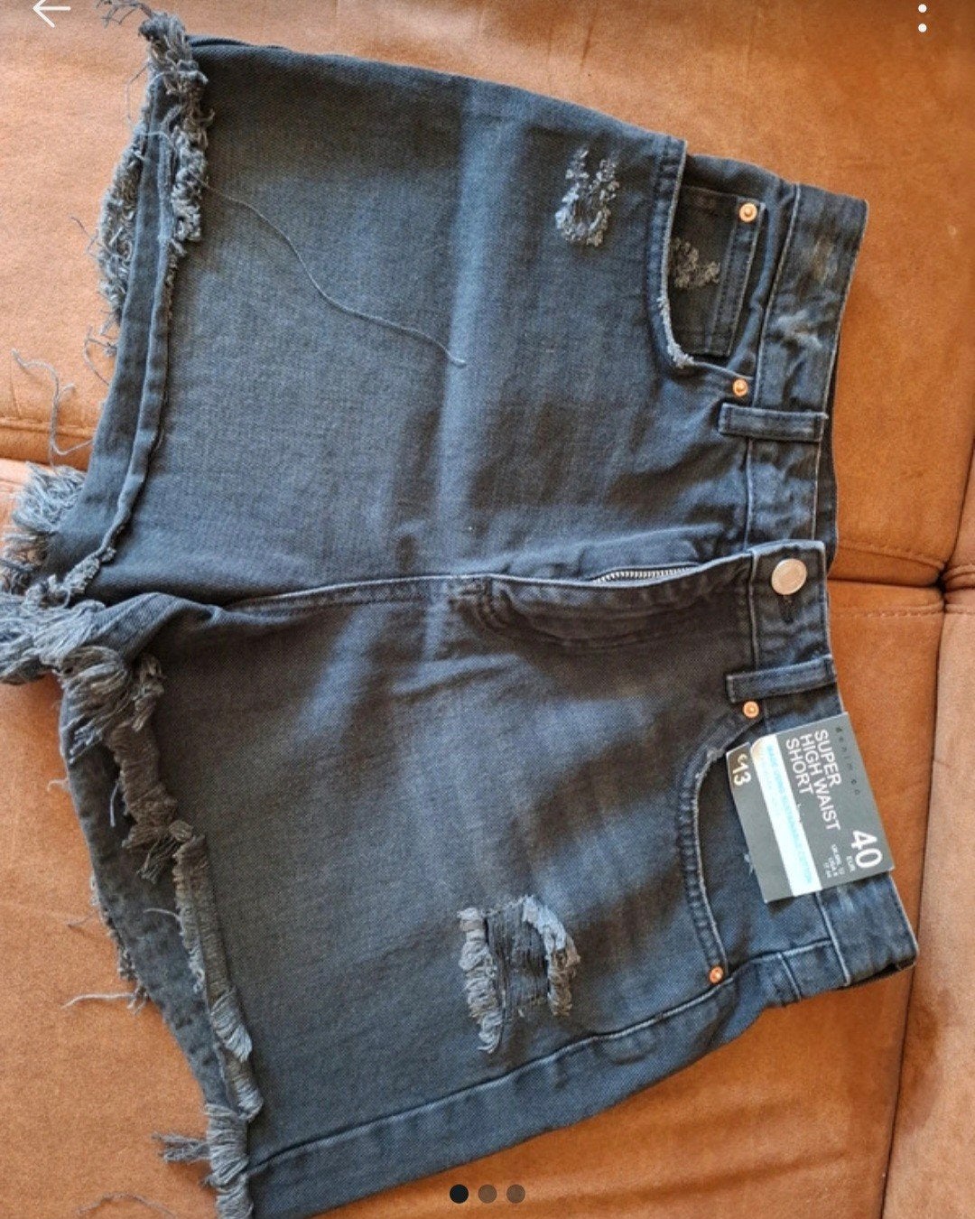 denim short, Primark, Zwart, Nieuw, Ophalen of Verzenden