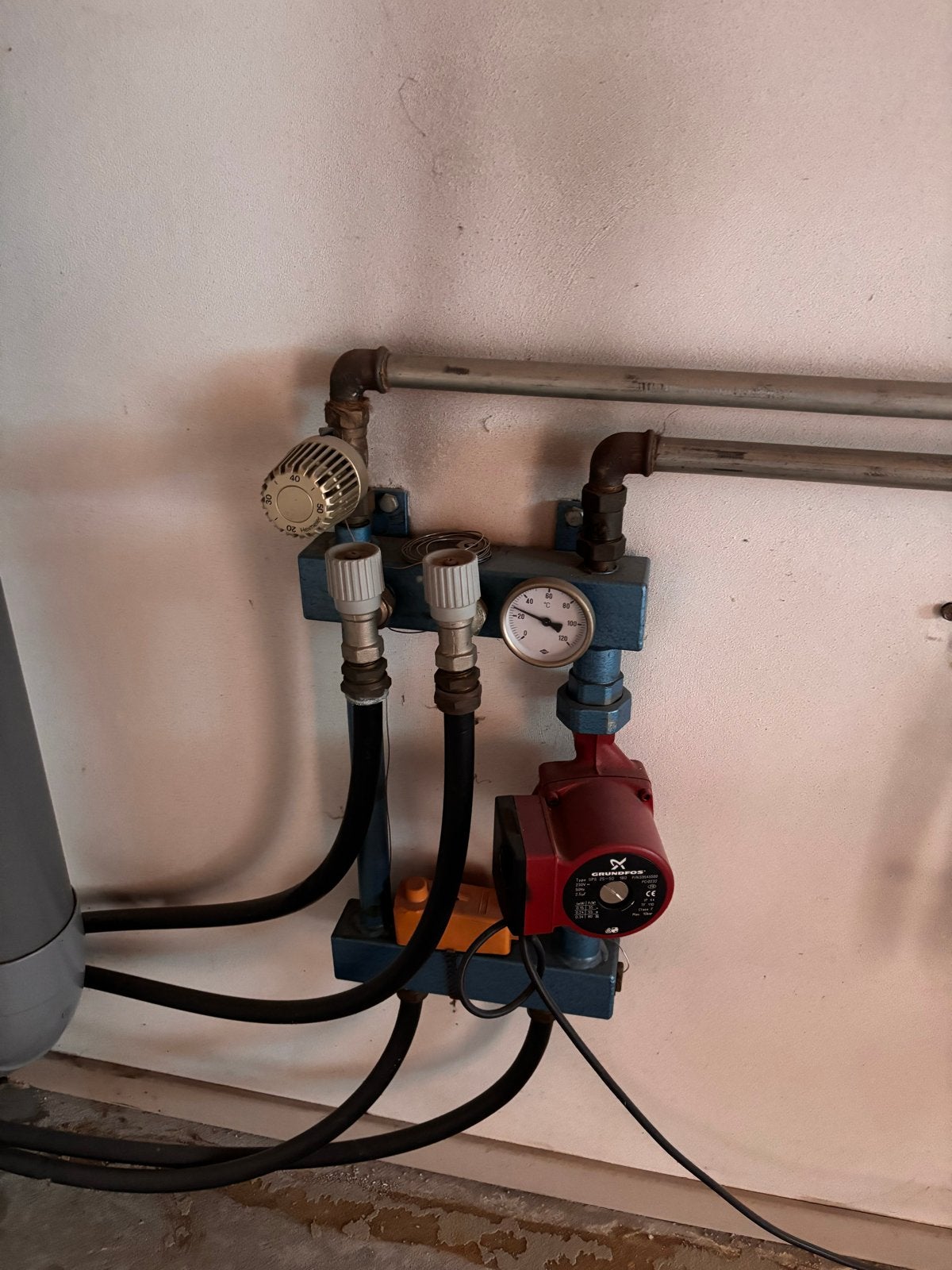 Grundfos UPS 25-50 180 circulatiepomp, Doe-het-zelf en Verbouw, Verwarming en Radiatoren, Ophalen, Gebruikt, Overige typen