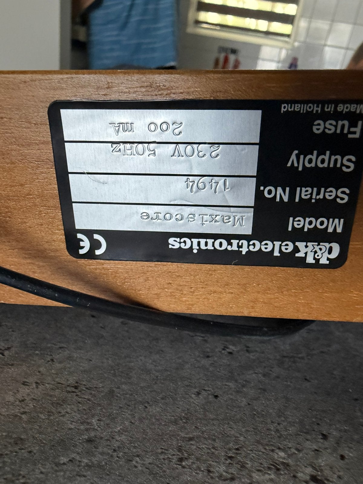 Scorebord met afstandsbediening, Ophalen, Zo goed als nieuw, Buitenlandse clubs