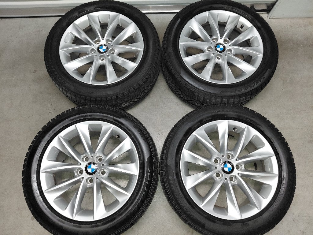 18 inch velgen met winterbanden BMW X3 F25 / X4 F26, Auto diversen, Ophalen
