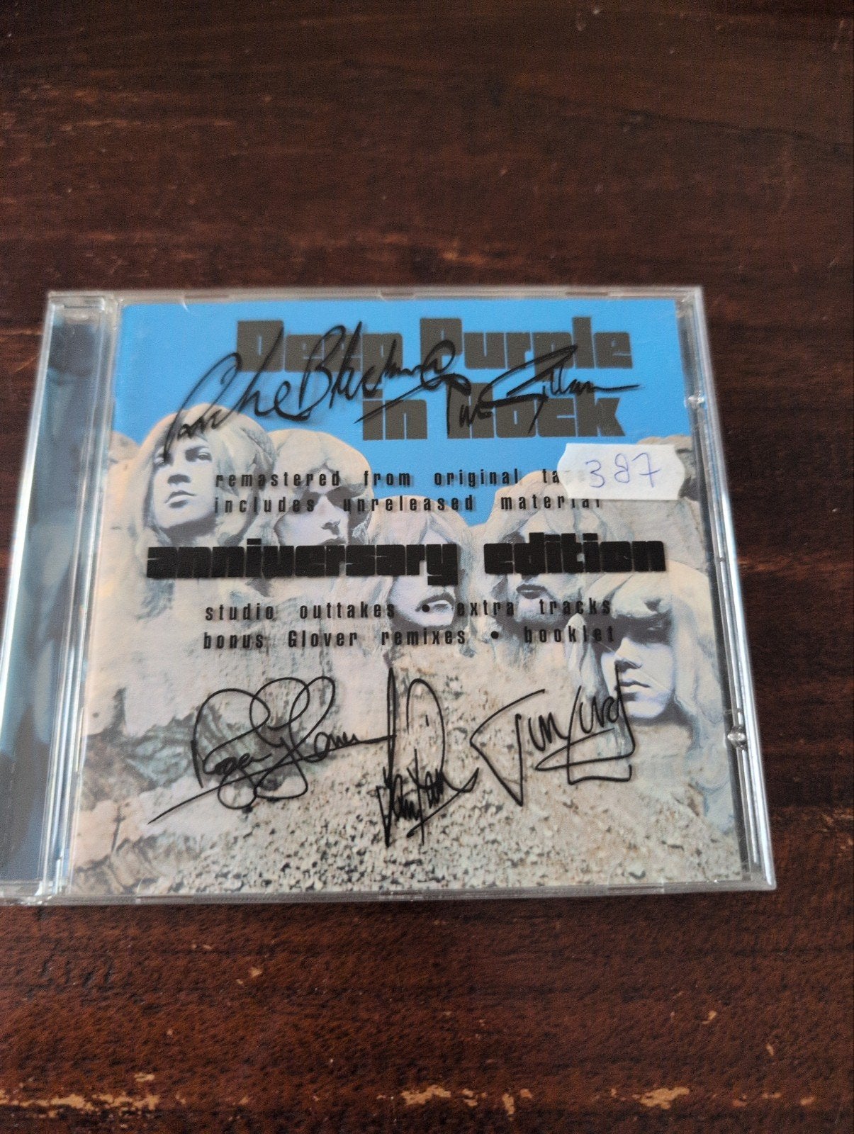Deep Purple In Rock - Anniversary Edition (Gesigneerd), Hard Rock, Ophalen of Verzenden, Zo goed als nieuw, Speciale editie