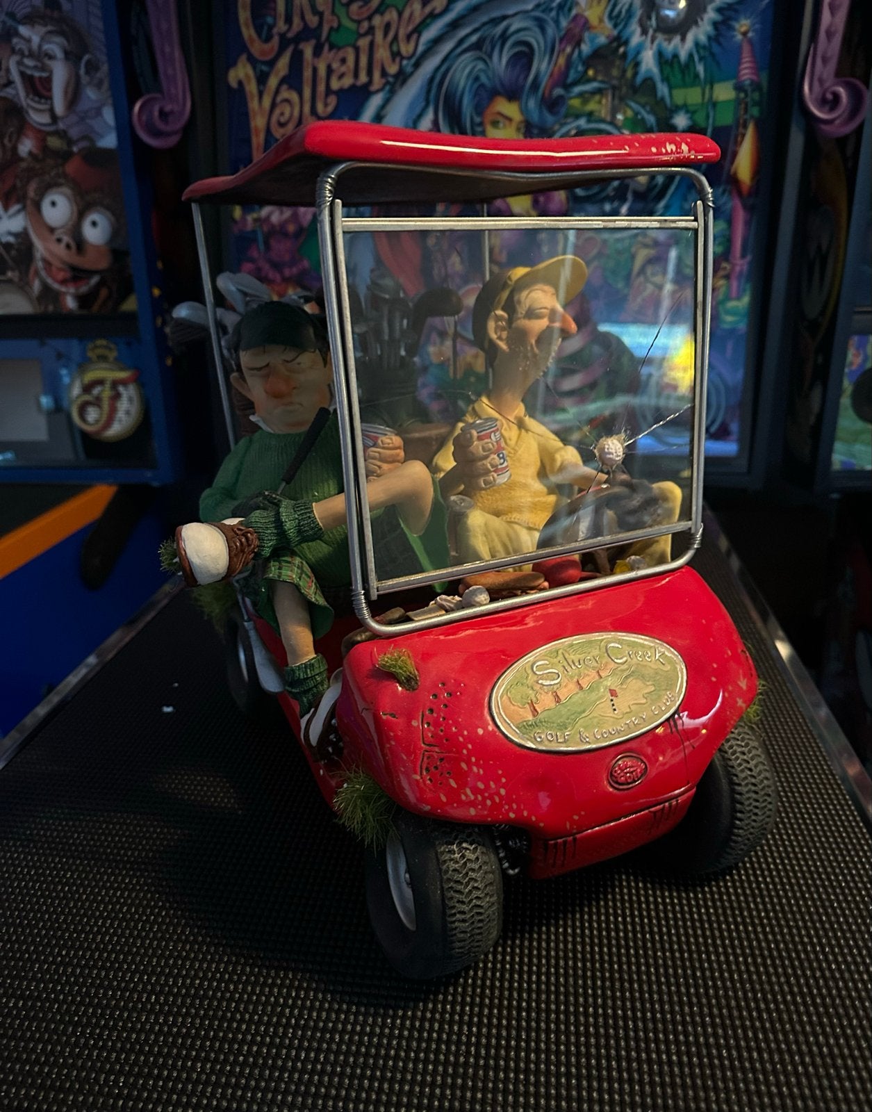 Forchino Beeld Golf Cart The Golfers Limited Edition, Groep mensen, Ophalen of Verzenden, Handgemaakt, 20 - 50 cm