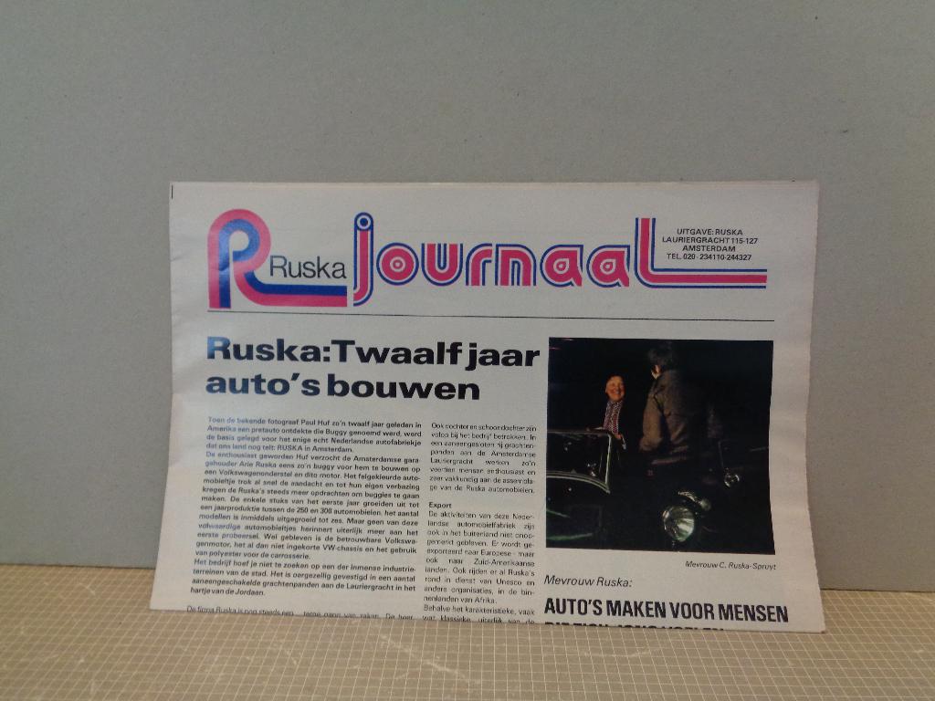 ruska journaal, Ophalen of Verzenden, Zo goed als nieuw, Overige merken