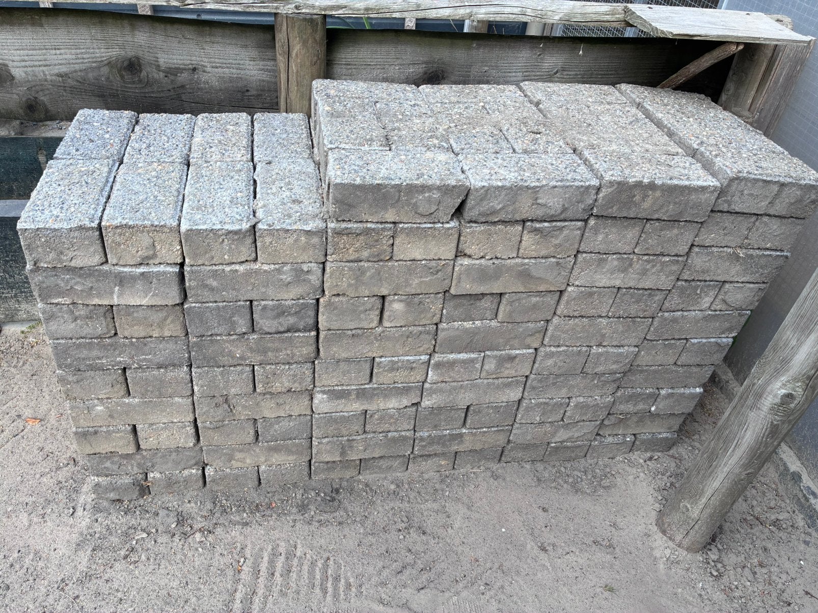 Betonklinkers, Tuin en Terras, Ophalen, Zo goed als nieuw, Beton, Klinkers