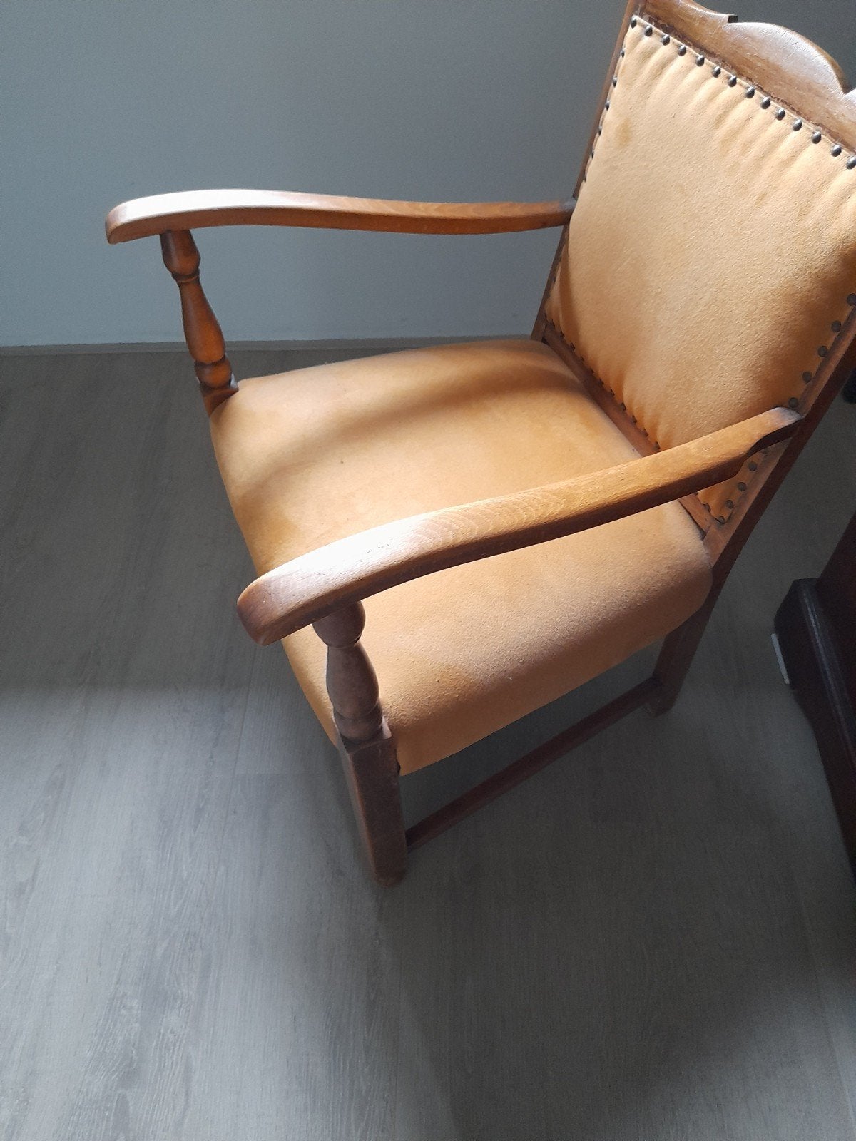 Stoeltje antiek, Huis en Inrichting, Stoelen, Ophalen, Eén