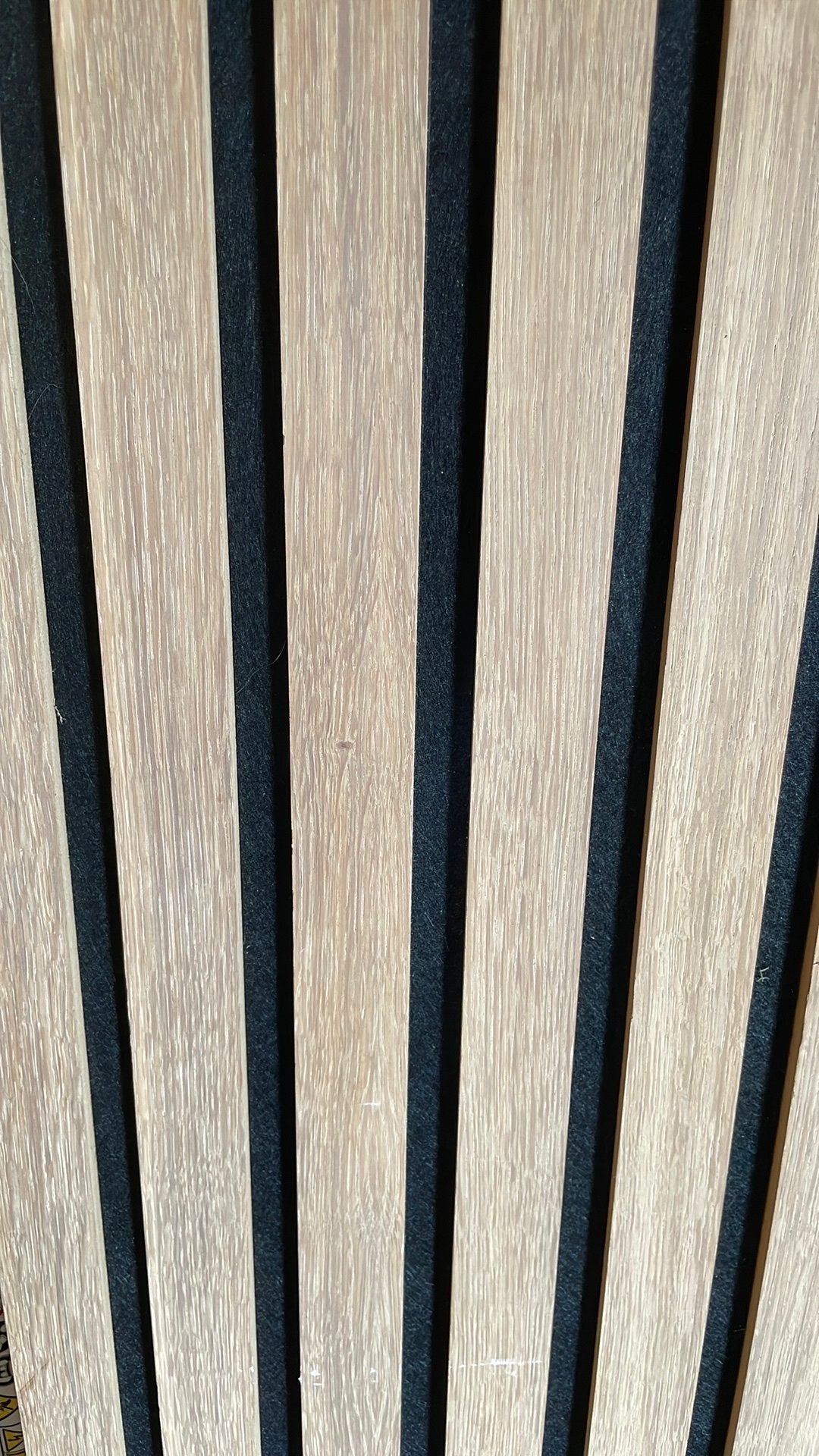 Houten wandpanelen met zwart vilt, Huis en Inrichting, Woonaccessoires | Wanddecoraties, Ophalen, Zo goed als nieuw