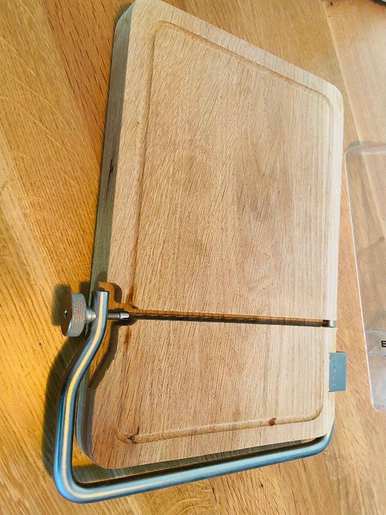 Cheese cutter, Ophalen, Hout, Snij-/serveerplank, Zo goed als nieuw