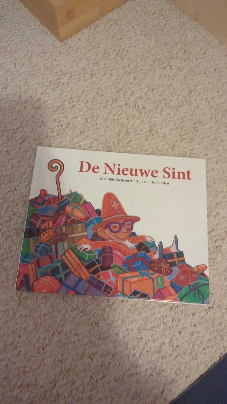 De Nieuwe Sint - Mathilde Stein & Martijn van der Linden, Boeken, Ophalen of Verzenden, Zo goed als nieuw, Mathilde Stein en Martijn van der Linden