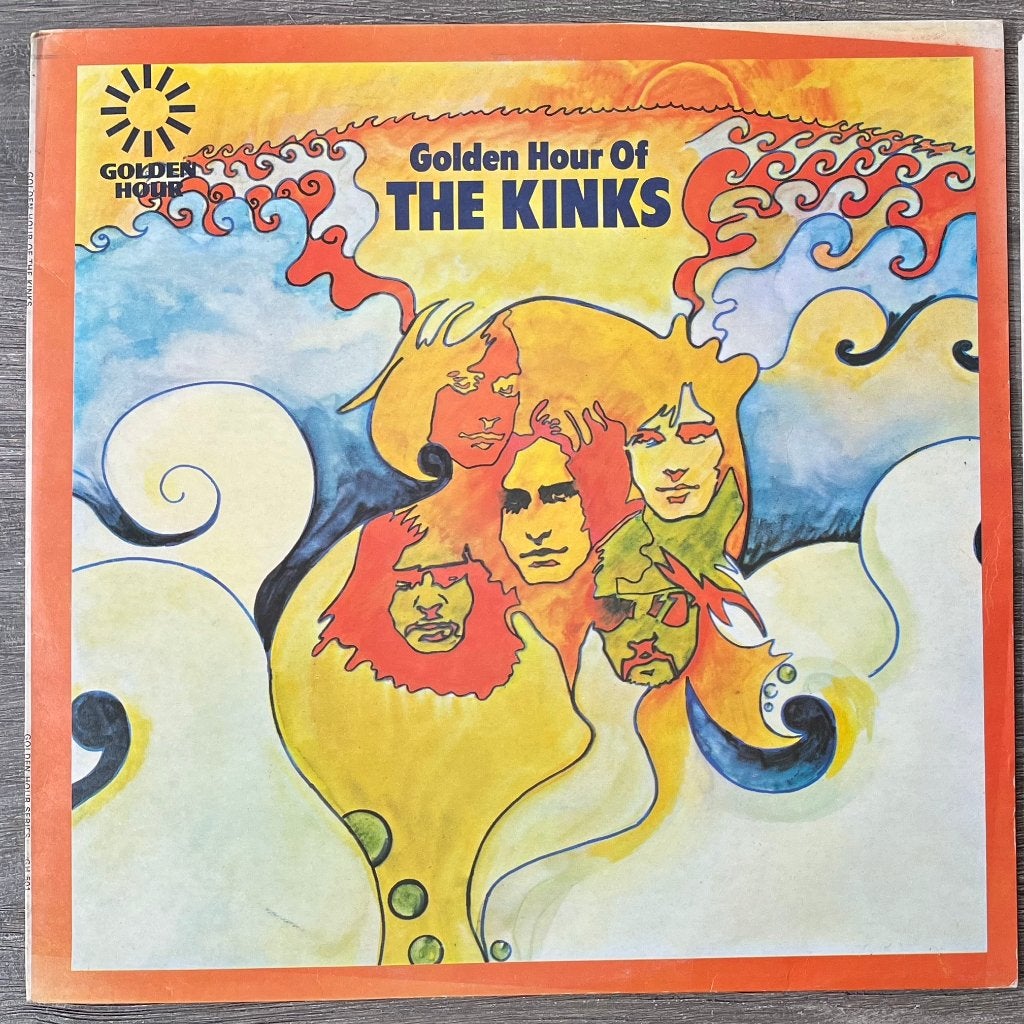 Golden Hour of the Kinks LP vinyl 1971, Gebruikt, Ophalen of Verzenden, 1970 - 1979, 12 inch
