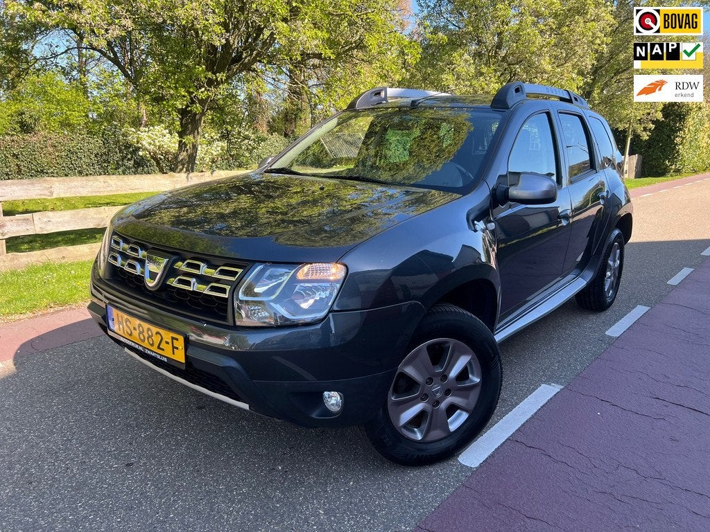 Dacia Duster 1.2 TCe 4x2 Prestige Leder Navi, Auto's, Dacia, Bedrijf, Te koop, Duster, ABS, Airbags, Airconditioning, Bluetooth