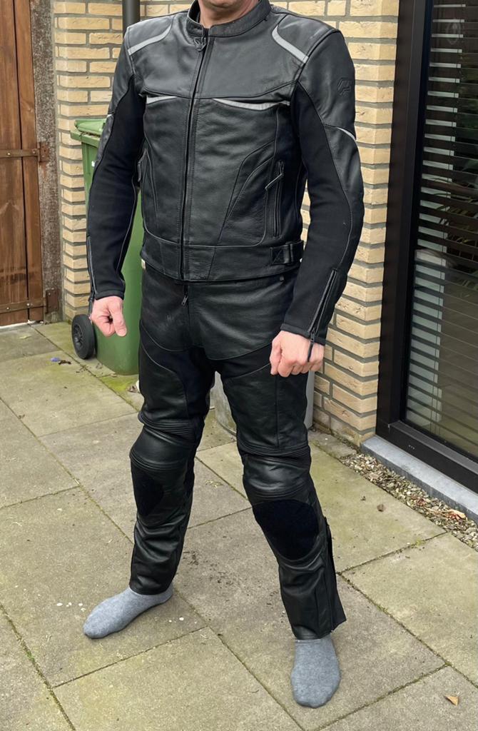 Leren pak maat S, Motoren, Ophalen, Tweedehands, Heren, Combipak