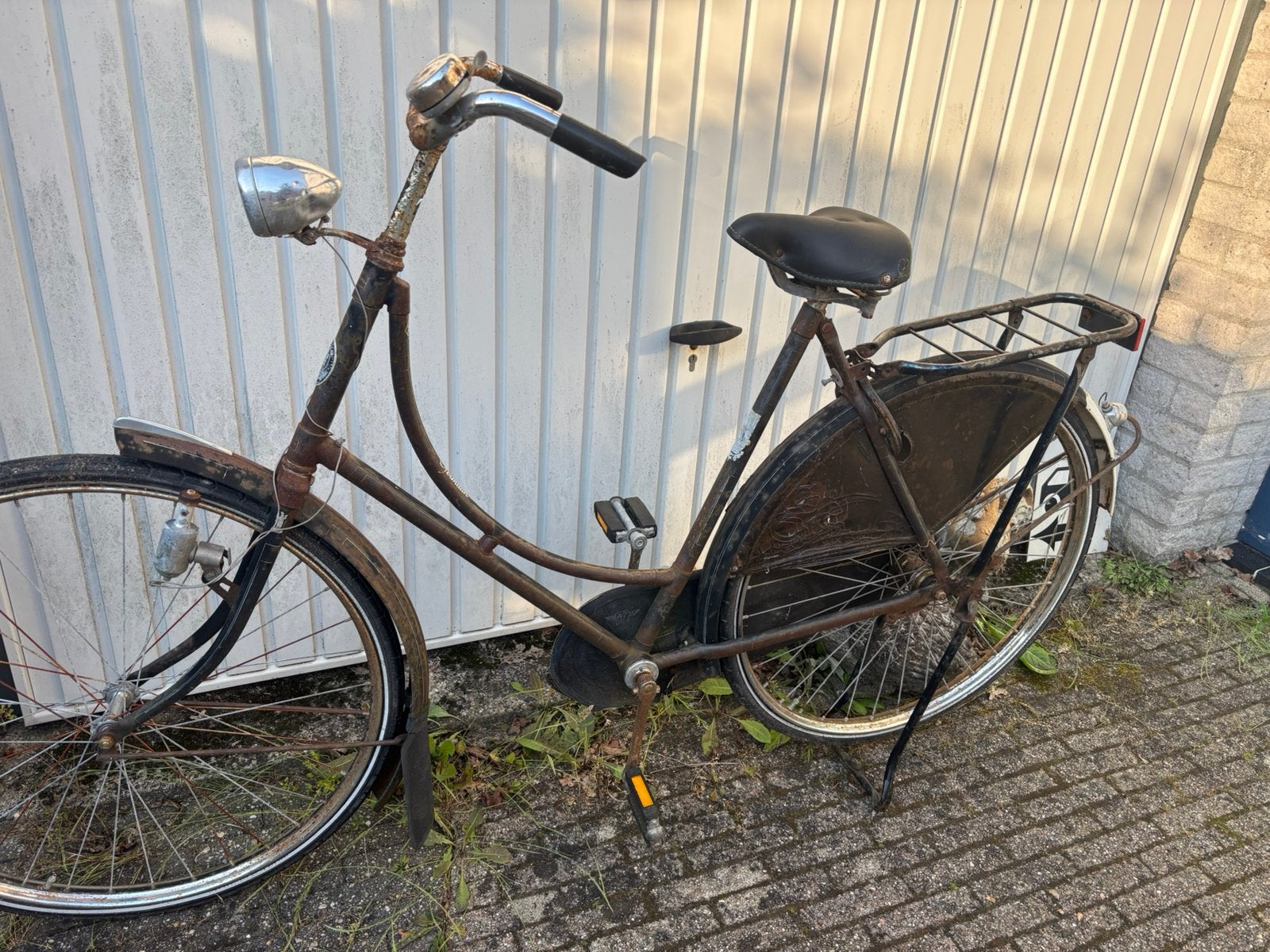 Oma fiets Germaan, 51 tot 55 cm, Ophalen, Terugtraprem, Jaren '50