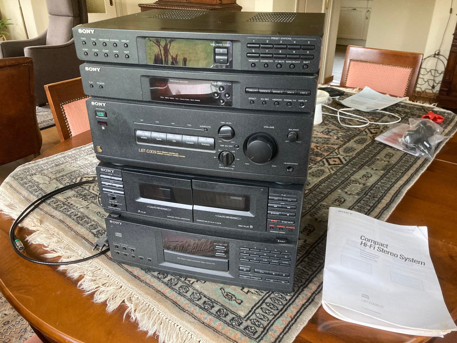 Sony - Hi-Fi Stereo System - LBT-D309CD, Audio, Tv en Foto, Gebruikt, Tuner of Radio, Sony, Losse componenten