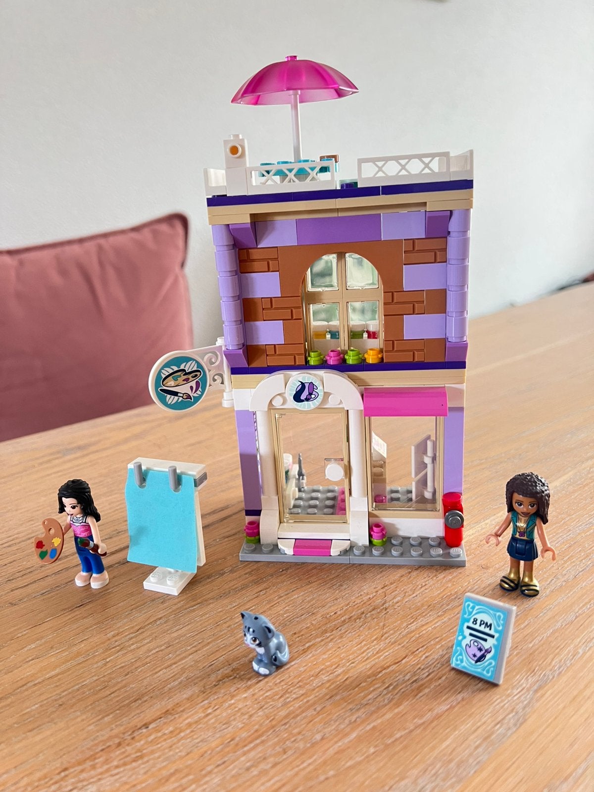 Lego friends 41365 Emma’s kunstatelier, Lego, Compleet, Friends, Ophalen of Verzenden