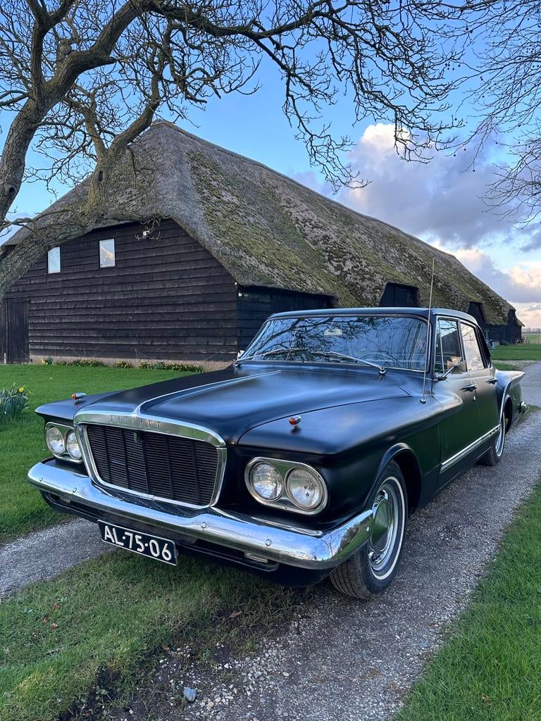 Chrysler Valiant 1962, montage Suisse, Overige modellen, Zwart, Handgeschakeld, Geïmporteerd