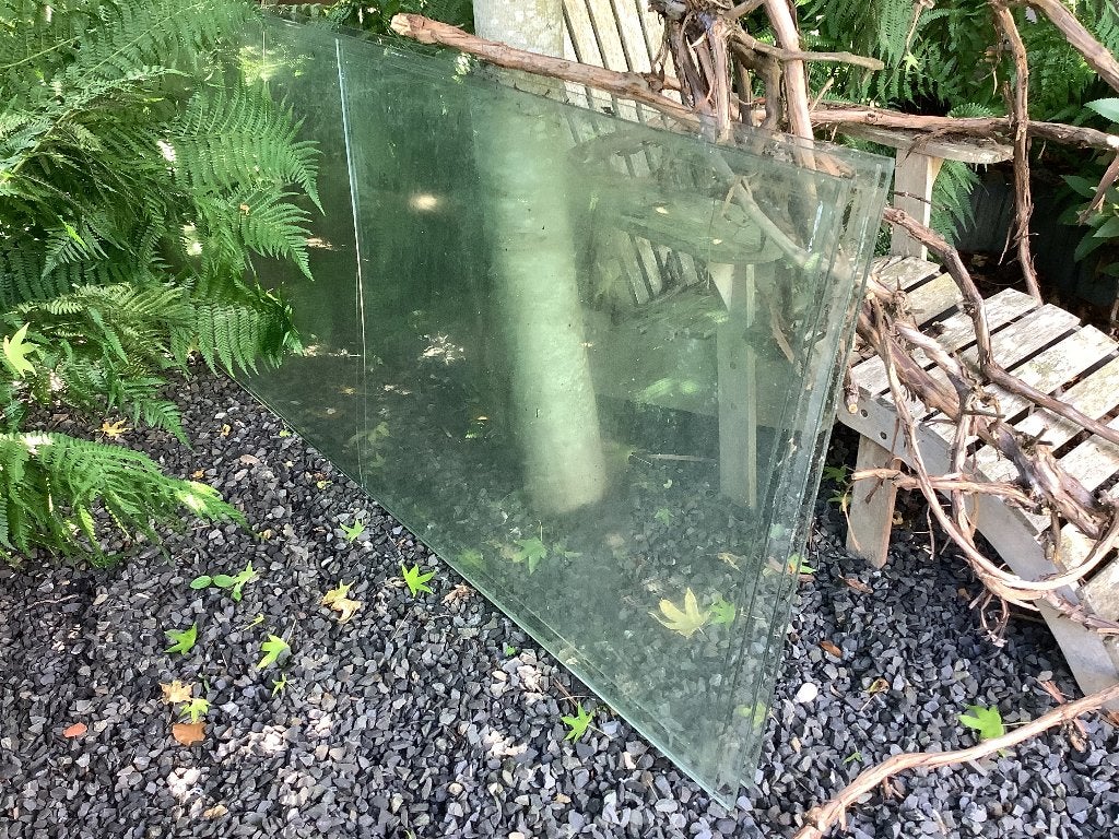 Gelaagd glas overkapping, Tuin en Terras, Overkappingen, Ophalen, Gebruikt, Serre