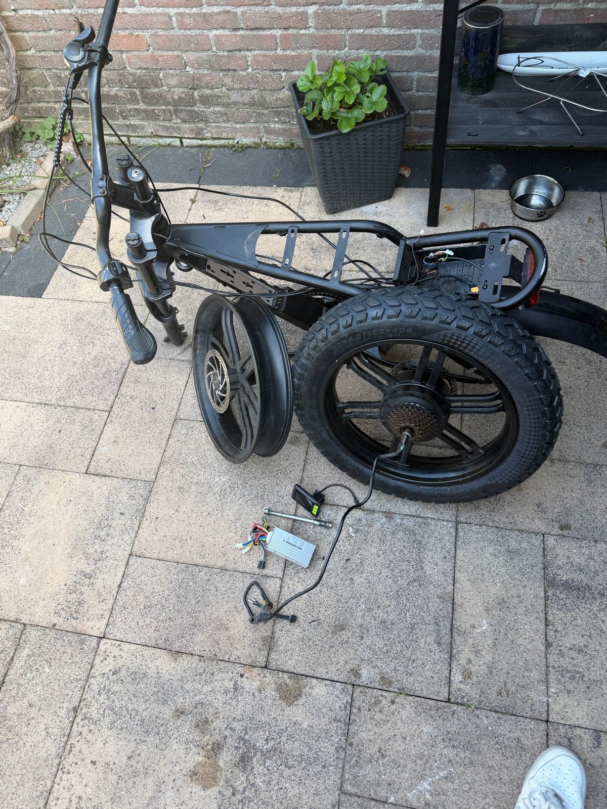 Ouxi V8 fatbike-onderdelen, Gebruikt, 51 tot 55 cm, 30 tot 50 km per accu, Ophalen