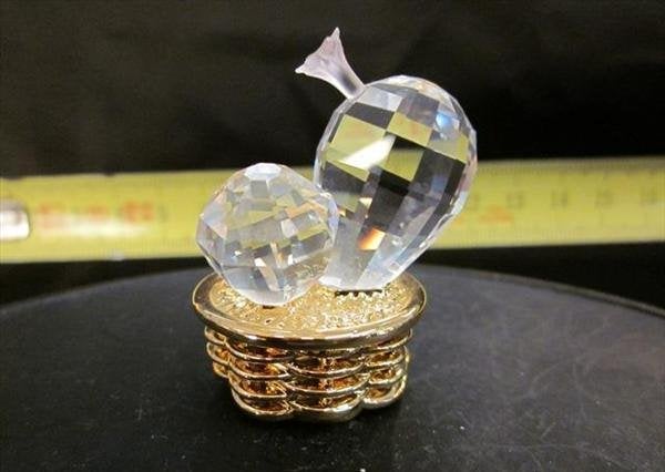 Swarovski pot met plant crystal memories met certificaat, Ophalen of Verzenden, Nieuw, Figuurtje