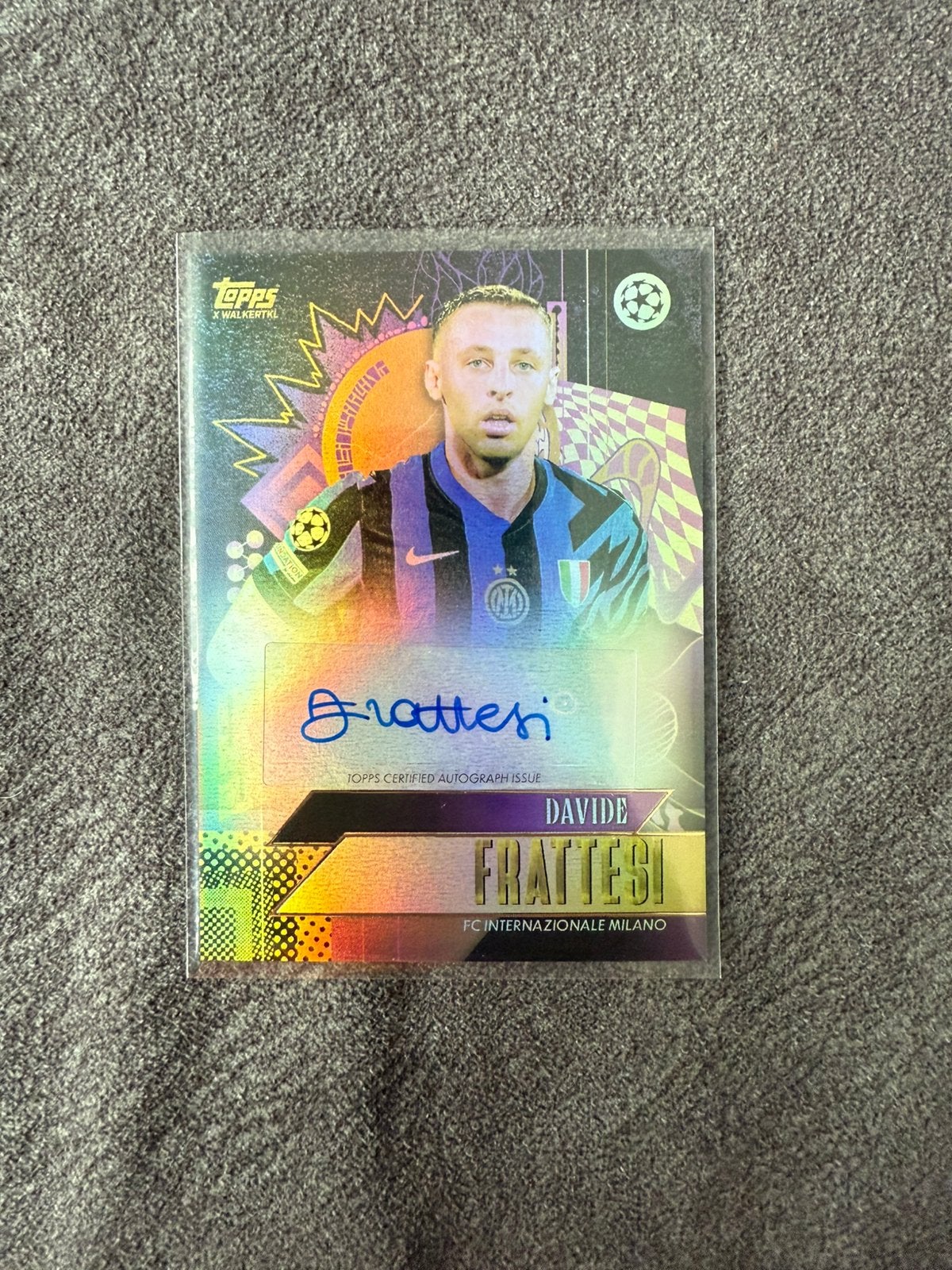 Davide Frattesi | Autograph | TOPPS, Ophalen of Verzenden, Zo goed als nieuw