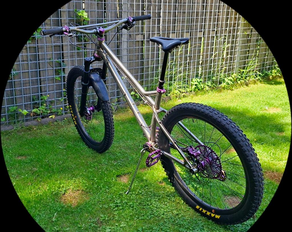 Kingdom Vendetta Titanium Mountainbike - Custom Build, Fietsen en Brommers, Fietsen | Mountainbikes en ATB, Gebruikt, Hardtail